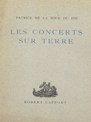 cover image of Les concerts sur Terre